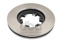 Go to Street Standard Brake Disc to suit Nissan Navara 4X4 1997-2001 F Reversemount