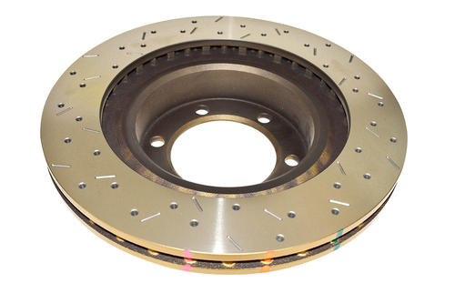 Go to 4000 XS Cross-Drilled, Slotted KP Brake Disc to suit Toyota Prado 120 2002-2004 F
