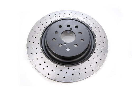 Go to 4000 XD Cross-Drilled, Dimpled KP Brake Disc to suit Subaru WRX STi Brembo6 Pot Spec 