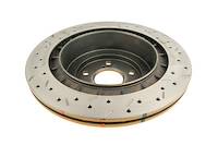 Go to 4000 XS Cross-Drilled, Slotted KP Brake Disc to suit Subaru Impreza WRX 2001-2007 R
