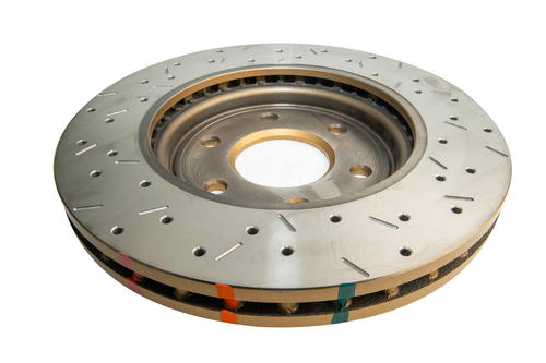 Go to 4000 XS Premium Cross-Drilled, Slotted KP Brake Disc to suit Nissan Pathfinder, Navara D40 2005-on F