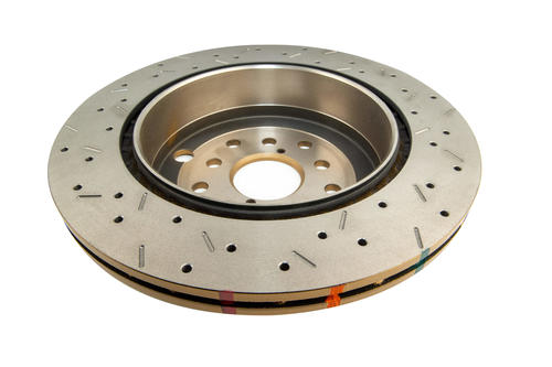 Go to 4000 XS Cross-Drilled, Slotted KP Brake Disc to suit Subaru Impreza WRX GRB 2008-on R