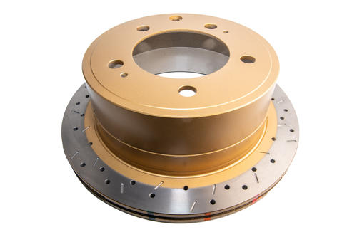 4000 XS Cross-Drilled, Slotted KP Brake Disc to suit Toyota 70 LandCruiser 1999-on R