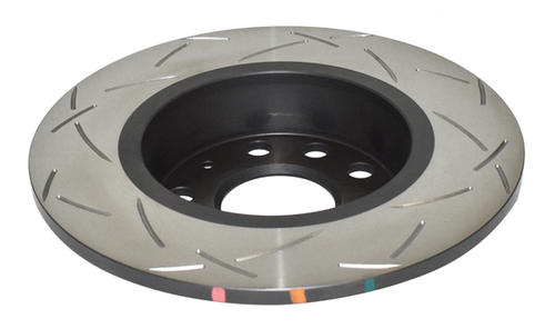 Go to 4000 T3 Slot SLD Brake Disc to suit VW Golf Mk V 11/2003-on R