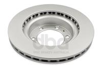 En-Shield Standard KP Brake Disc to suit Toyota FJ Cruiser 2006-on Fortuner 2008-on Hilux 4X4 2012-on F