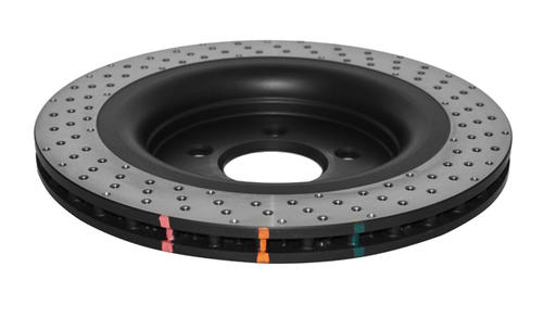 Go to 4000 XS Cross-Drilled, Slotted KP Brake Disc to suit Ford Mustang 2015-on R