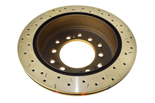 Go to 4000 XS Cross-Drilled, Slotted KP Brake Disc to suit Toyota 90 LandCruiser 1996-on R