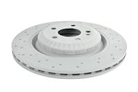 Go to Hybrid Composite OE X-Drilled Brake Disc to suit Mercedes S350D & S400 Hybrid, Sports Upgrade Option