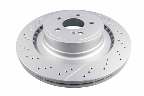 En-Shield OE Cross-Drilled & Slotted HC Brake Disc to suit Mercedes CLS63 AMG218 2012-06/2018 E63 AMG 212 09-1