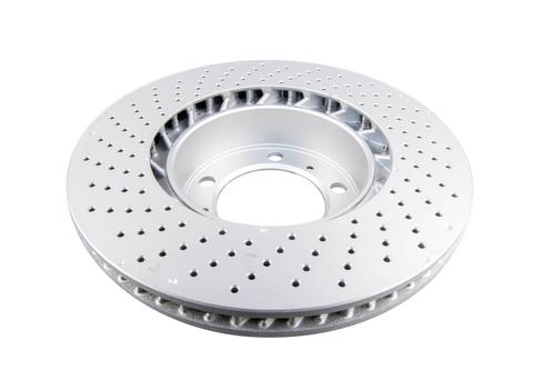 Go to En-Shield OE Cross-Drilled, Dimpled HC Right Brake Disc to suit Porsche Boxter981 Roadster 2.7L 05/2012-01/2017