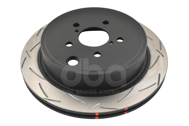 Go to 4000 T3 Slot KP Brake Disc to suit Subaru BRZ 2012-on R 10 Hole
