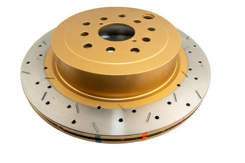 4000 XS Cross-Drilled, Slotted KP Brake Disc to suit Subaru Impreza WRX GRB 2008-on R