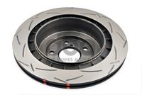 Go to 4000 T3 Slot KP Brake Disc to suit Subaru Impreza WRX 2001-2007 R