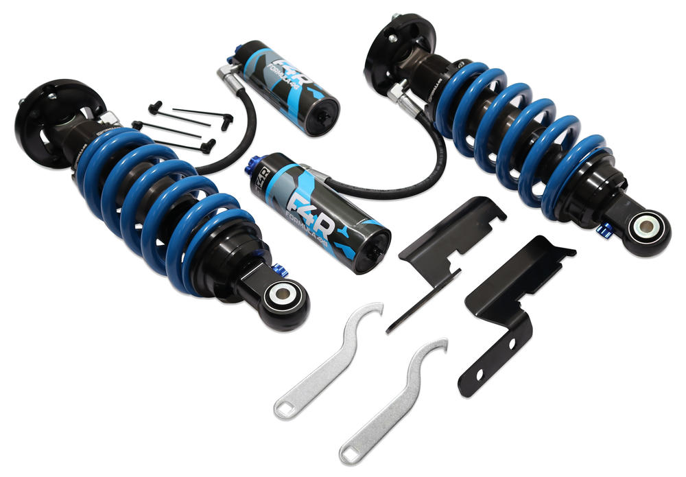 2-3 Inch or 50-75mm Adjustable F4R Formula 4x4 Shock Absorber Kit to suit Nissan Navara D23, NP300 Series 3, 4 & 5 2017-on