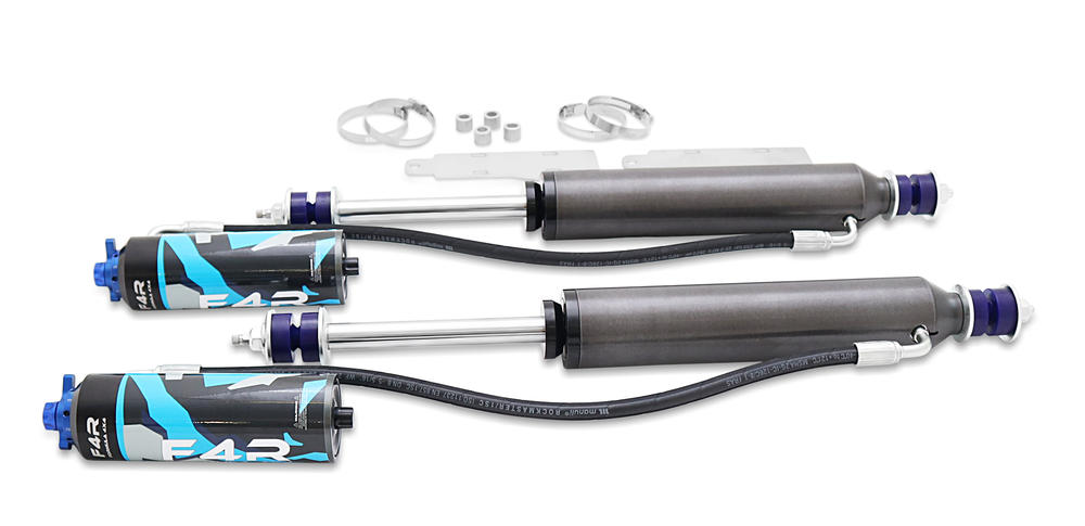 2 Inch 50mm Adjustable F4R Formula 4x4 Front Shock Absorber Kit to suit Nissan Patrol GU Y60, GQ Y61 1988-2016