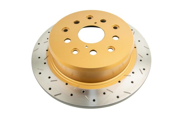4000 XS Cross-Drilled, Slotted SLD Brake Disc to suit Lexus GS, GX, IS300, SC Series 1993-on R