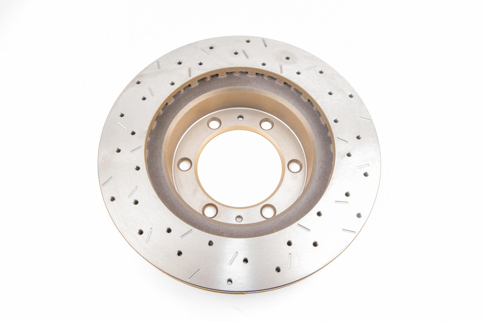 4000 XS Cross-Drilled, Slotted KP Brake Disc to suit Toyota FJ Cruiser 2006-on Fortuner 2008-on Hilux 4X4 2012-on F