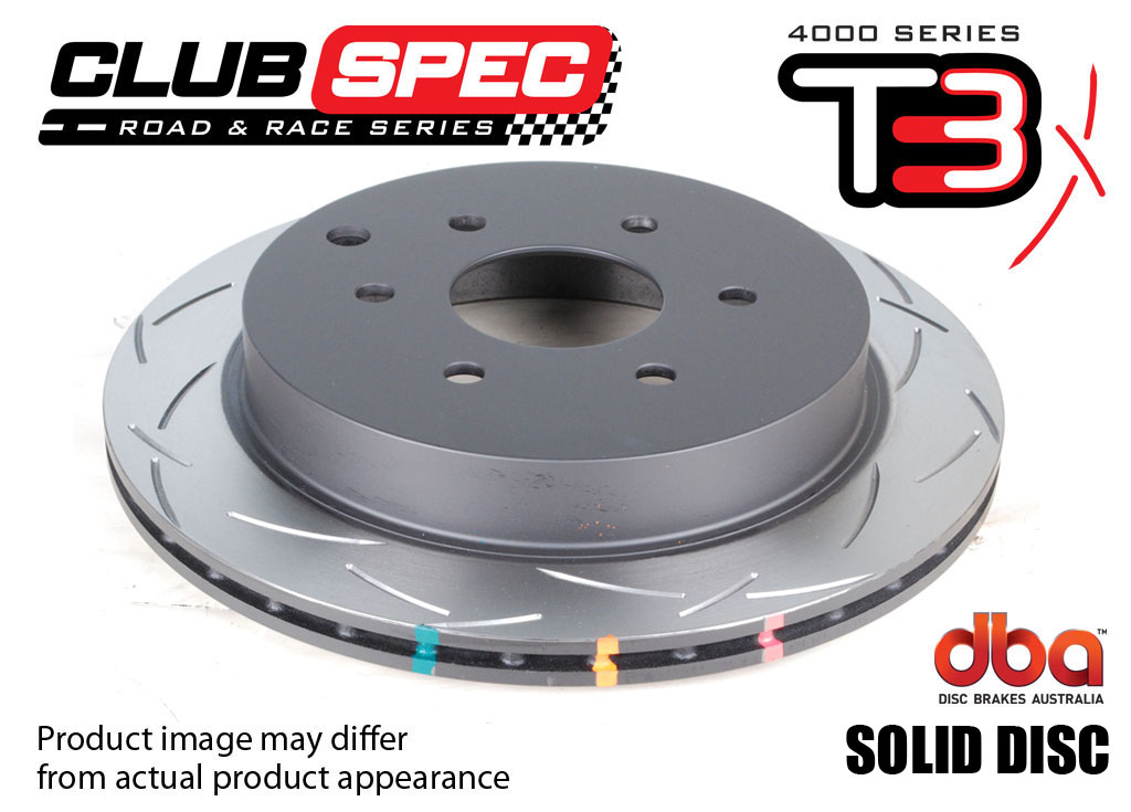 4X4 Survival 4000 T3 Slot SLD Brake Disc to suit Range Rover 1995-2001 R