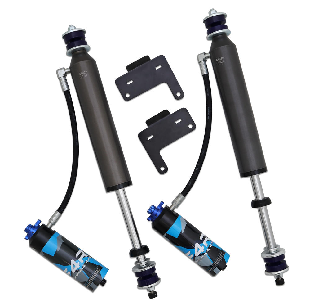 2 Inch 50mm Adjustable F4R Formula 4x4 Front Shock Absorber Kit to suit Toyota LandCruiser 76, 78, 79 Series 2007-on