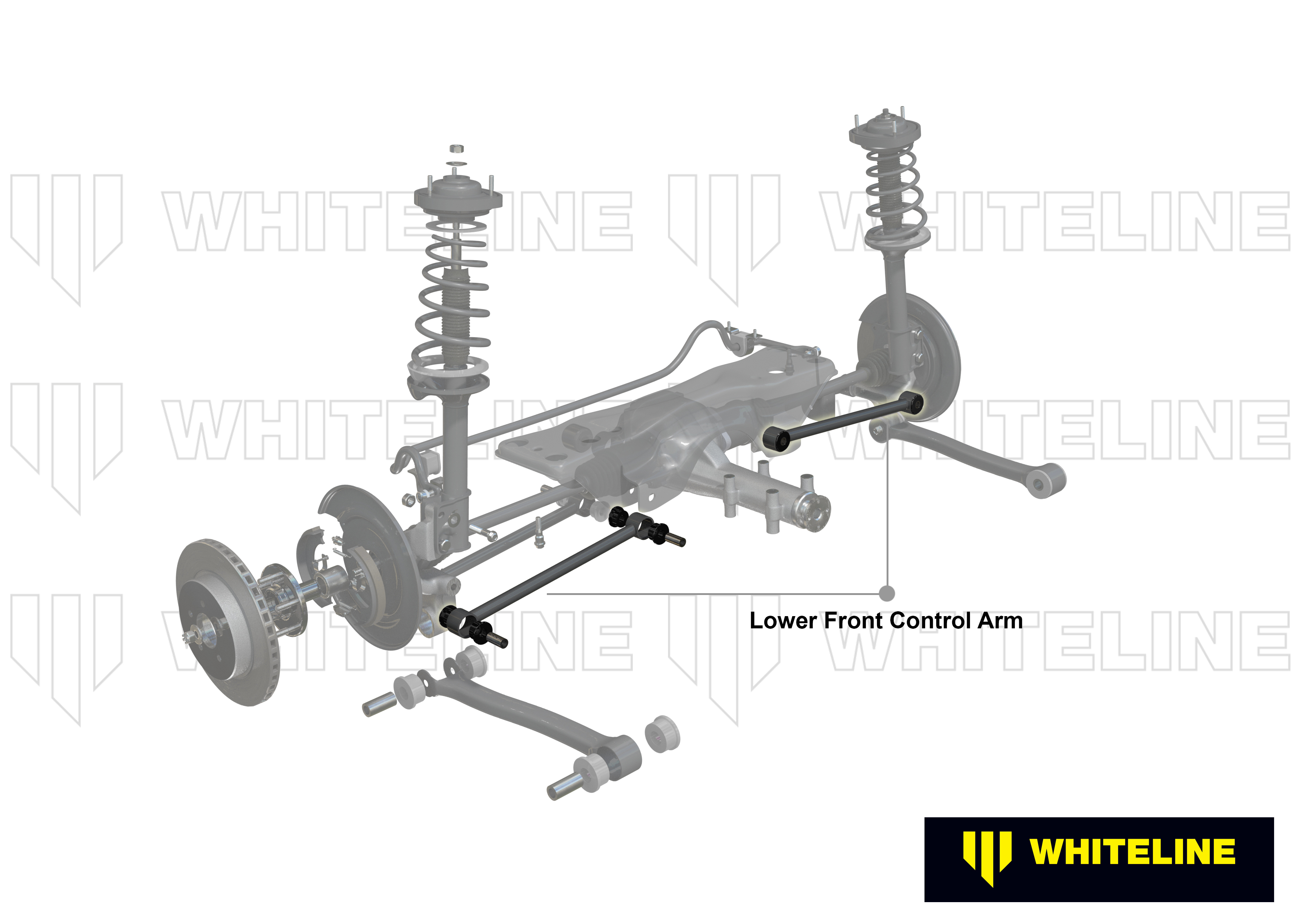 Adjustable Rear Lateral Control Arm - Lower Front Arm to Suit Subaru Forester, Impreza, Legacy and Outback