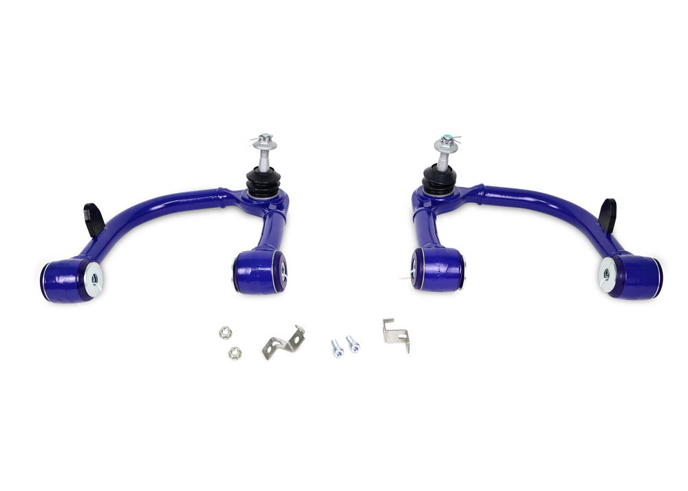 Front Fixed Offset Upper Control Arm Kit including Ball Joints to Suit Toyota LandCruiser Prado 250