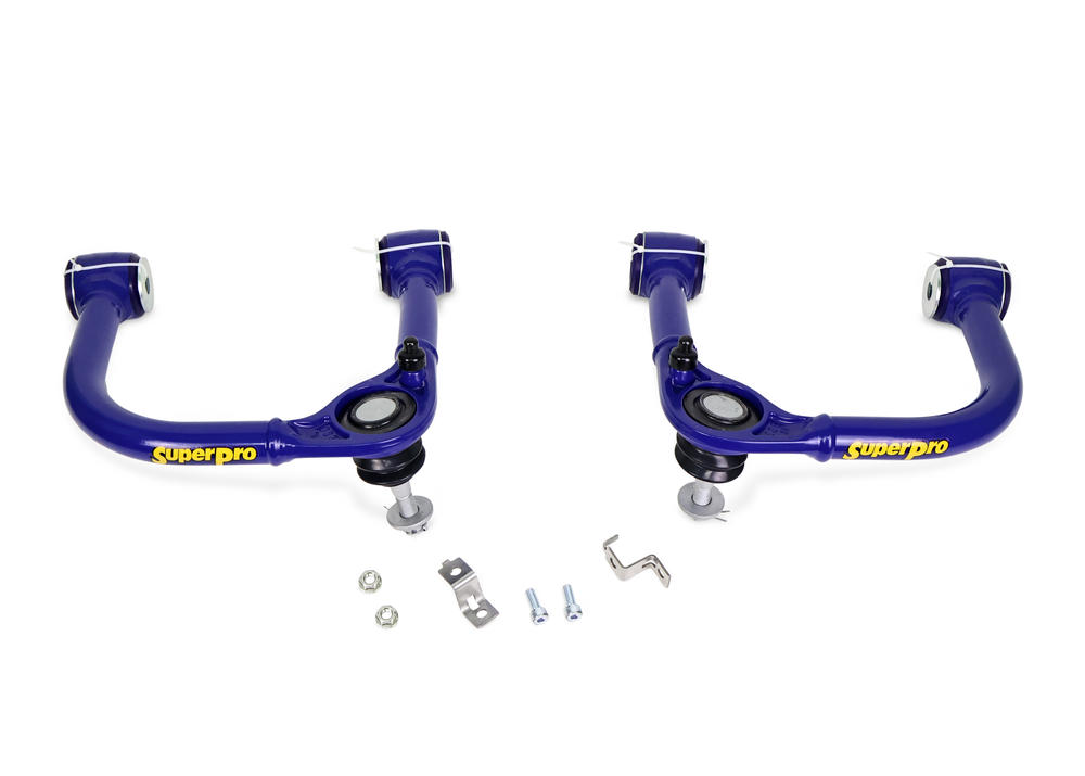 Front Fixed Offset Upper Control Arm Kit including Ball Joints to Suit Toyota LandCruiser Prado 250