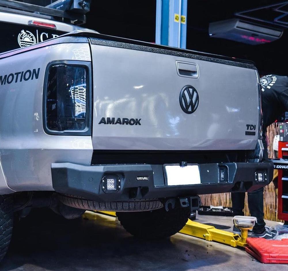 Rival Aluminium Rear Bumper to suit VW Amarok 2010-2022