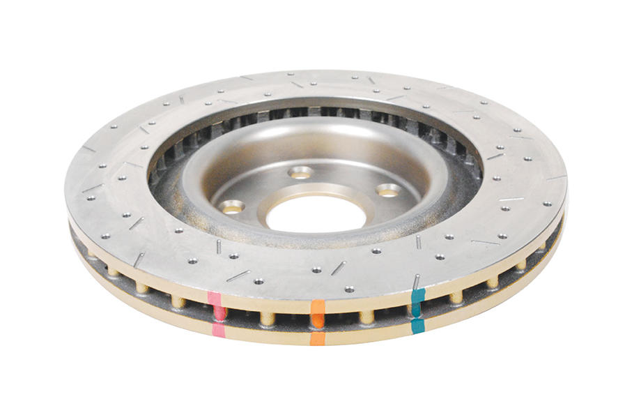 4000 XS Cross-Drilled, Slotted KP Brake Disc to suit Corvette C6 2005-on F