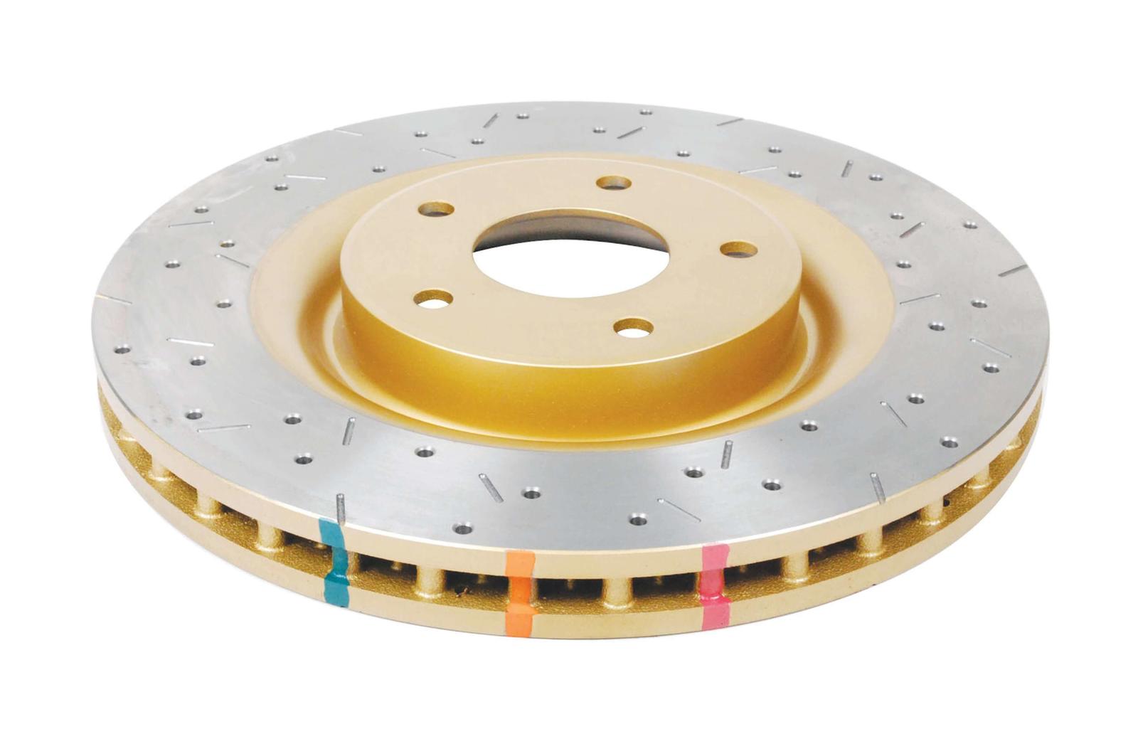 4000 XS Cross-Drilled, Slotted KP Brake Disc to suit Corvette C6 2005-on F