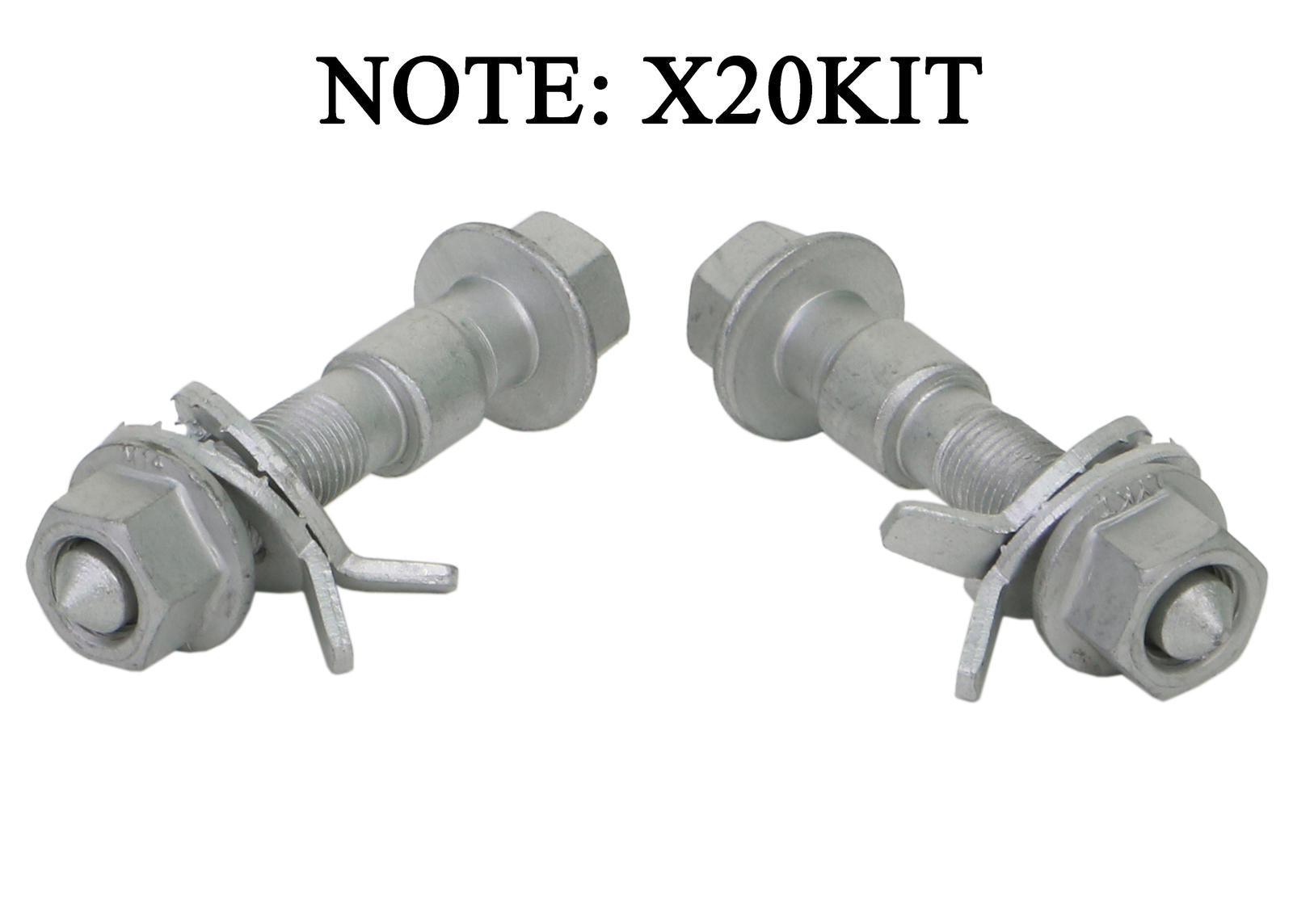 Camber Adjusting Bolt - Kit 17mm to Suit Various Applications