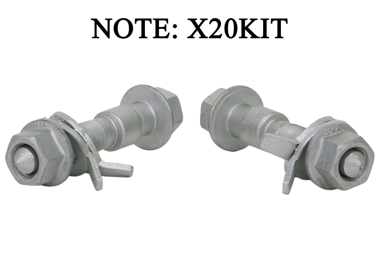 Front  Camber Adjusting Bolt - Kit