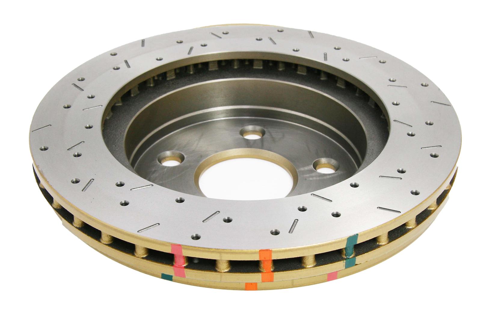 4000 XS Cross-Drilled, Slotted Brake Disc to suit Dodge Ram 1500 2002-2018 & Durango 2005-on F