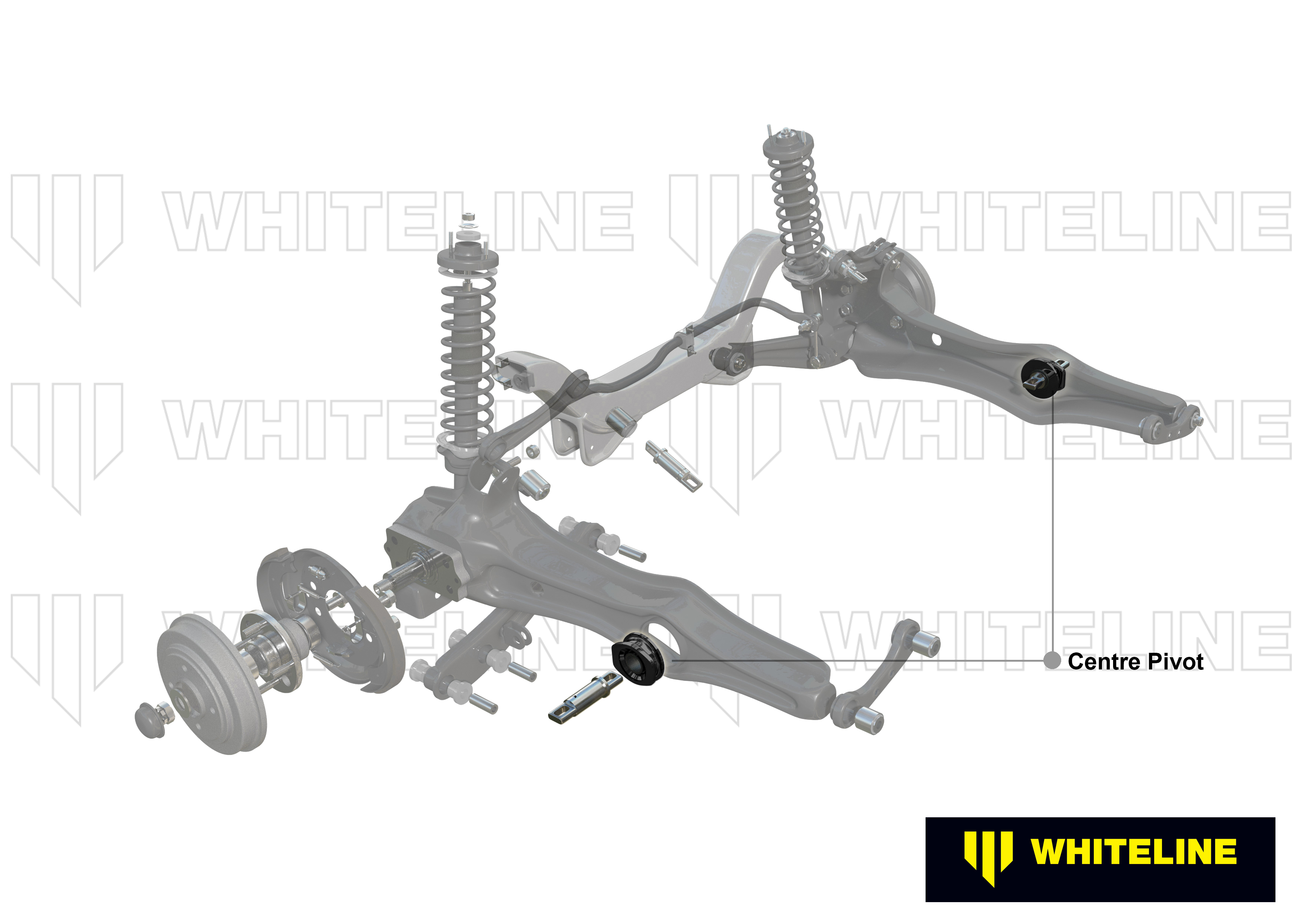 Rear Trailing Arm - Front Bushing Kit to Suit Mini Mini Cooper R50, R52, R53