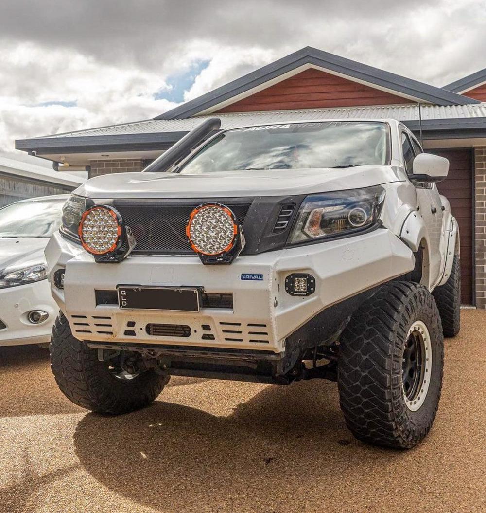 Rival Aluminium Front Bumper to suit Nissan Navara NP300/D23 2015-2019