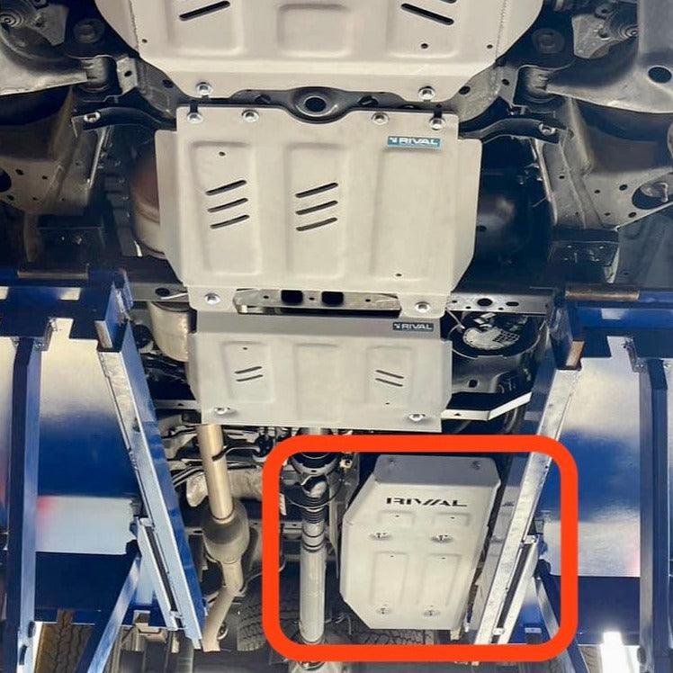 Rival Aluminium Fuel Tank Underbody Armour to suit Toyota Hilux 2015-on