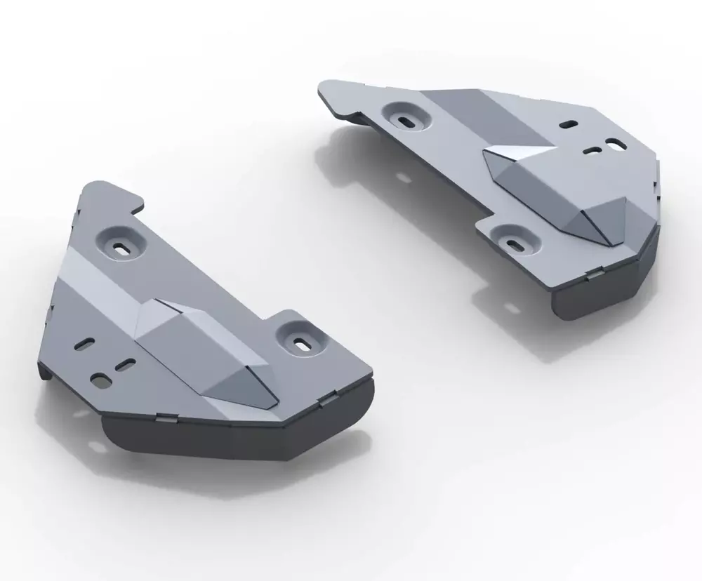 Rival Aluminium Lower Control Arm Underbody Armour to suit Toyota Hilux 2015-on