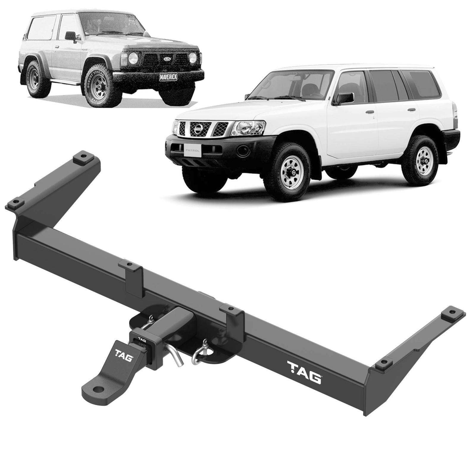 TAG Heavy Duty Towbar to suit Ford Maverick (02/1988 - 10/2016), Nissan Patrol (01/1997 - 10/2016)