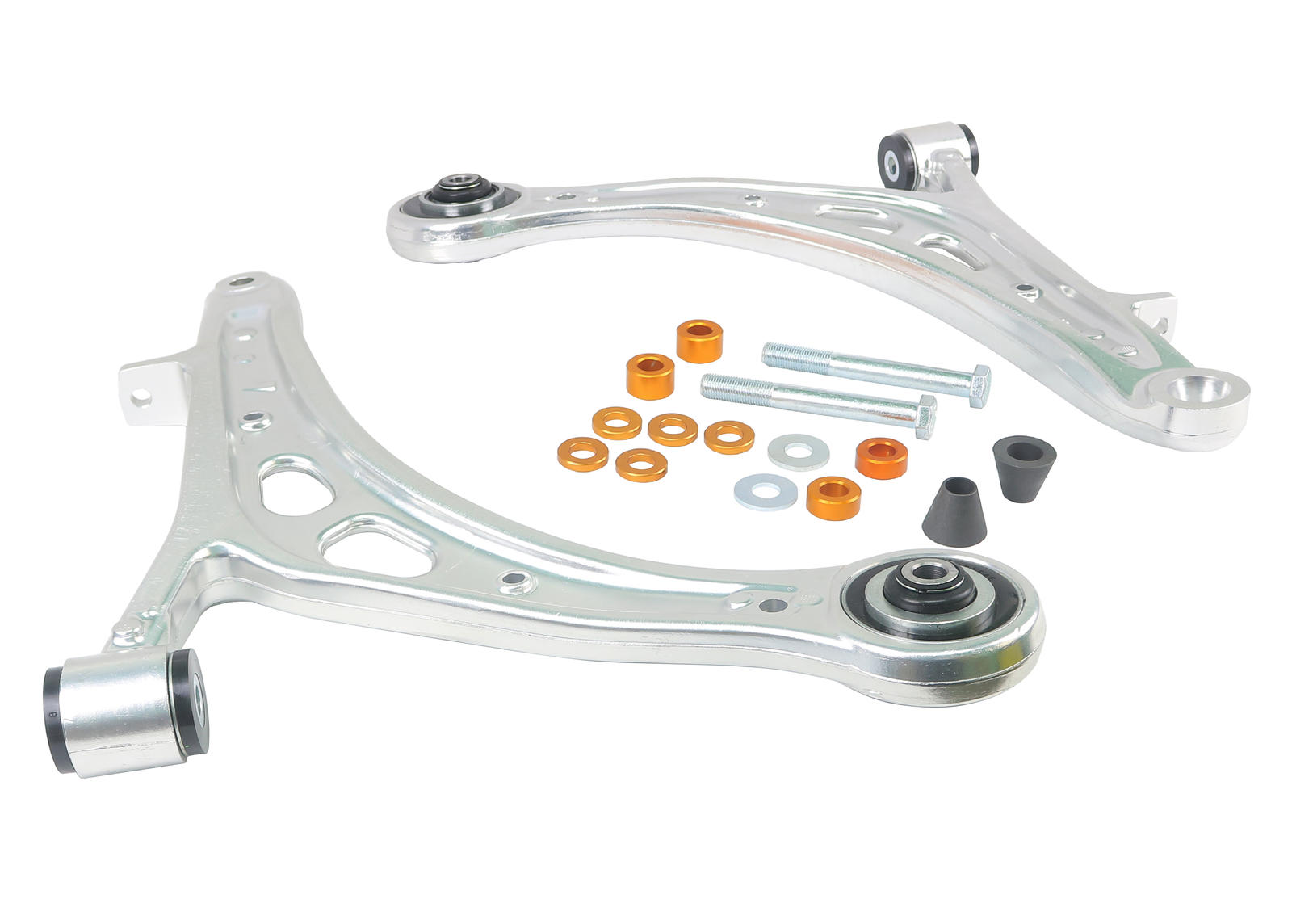 Whiteline KTA291 Front Lower Control Arms Compatible with 2011-2014 Impreza WRX | High Quality Alloy | Smoother Movements | Optimized Wheel Alignments