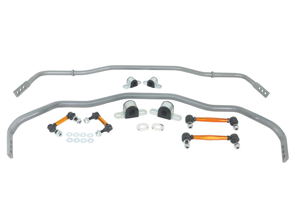 Front and Rear Anti Roll Bar - Vehicle Kit to Suit Ford Mustang S550 and S650