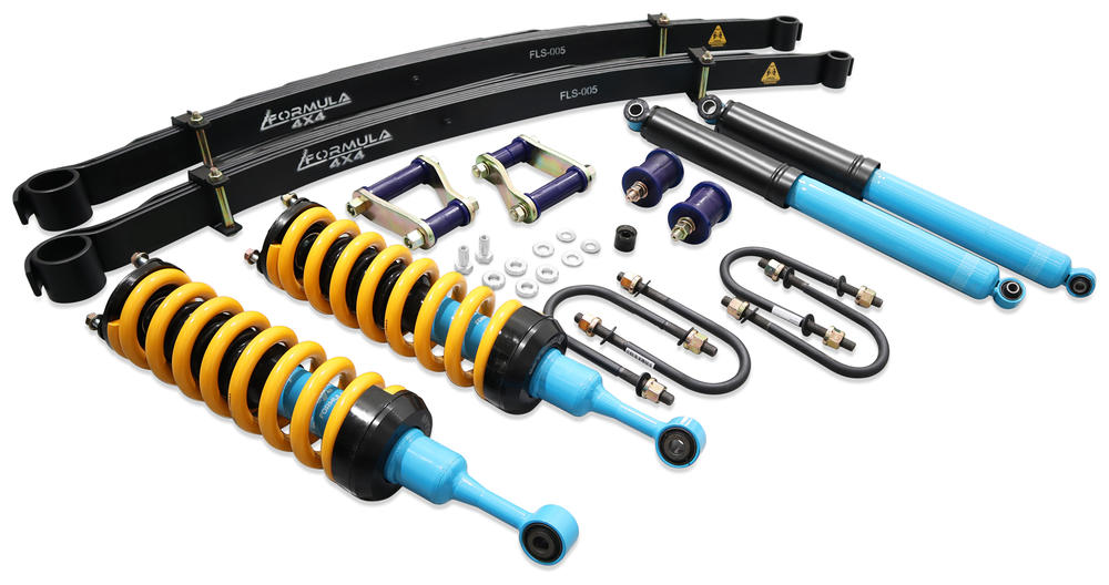 2 Inch 50mm Formula 4x4 Lift Kit with Height Adjustable ReadyStruts to suit Ford Ranger PX III 2018-2022