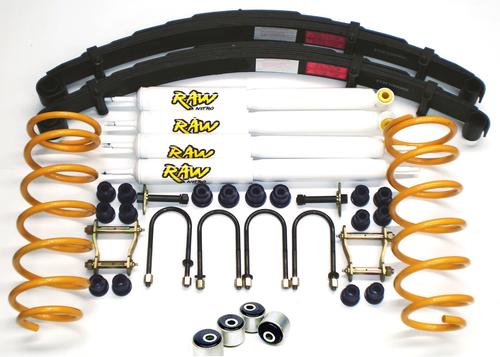 2 Inch 50mm RAW Nitro Lift Kit to suit Nissan Patrol GU, Y61 Ute 1997-2016
