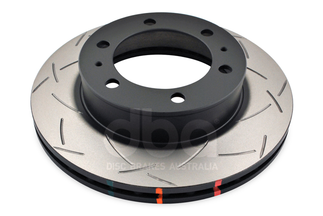 4X4 Survival 4000 T3 Slot KP Brake Disc to suit Toyota Hilux 4X4 2004-on F
