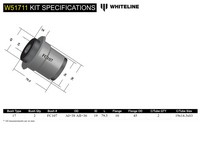 Go to Front Lower Control Arm - Inner Bushing Kit to Suit Ford Cortina TE, TF