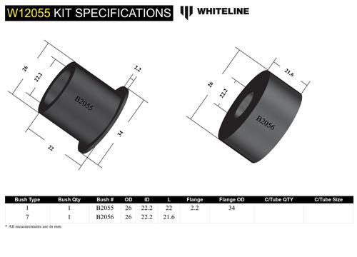 Go to Front Steering Idler Arm - Bushing Kit to Suit Mitsubishi Pajero and Triton