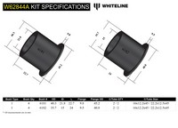 Go to Rear Control Arm Lower - Outer Bushing Kit to Suit Mitsubishi Galant HJ and Magna TE-TW