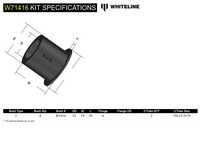 Go to Rear Leaf Spring - Front Eye Bushing Kit to Suit Ford Falcon/Fairlane XE-BF Wagon