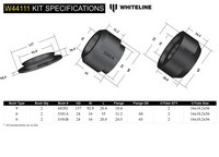 Go to Front Strut Mount - Bushing Kit to Suit Mitsubishi Pajero NM-NX