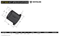 Go to Rear Leaf Spring - Front Eye Bushing Kit to Suit Mitsubishi L300 and Pajero
