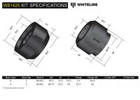 Go to Front Leading Arm - To Chassis Bushing Kit to Suit Ford F Series F100, F150, F250 and F350