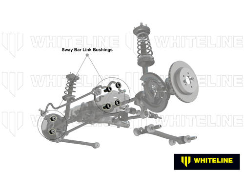 Go to Rear Sway Bar Link - Bushing Kit to Suit Subaru Forester, Impreza, Liberty and Outback